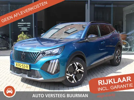 Peugeot 2008 1.2 Hybrid 145 Allure Navigatie, Rondomzichtcamera, Keyless entry, Dodehoekdetectie, Apple Carplay, Android Auto