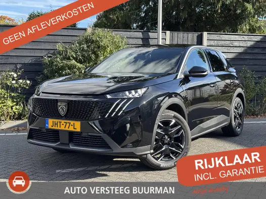 Peugeot 3008 GT 1.2 Hybrid 136PK e-DCS6 Automaat Navigatie, Achteruitrijcamera, Keyless, Stoel & Stuurwielverwarming, Adaptieve Cruise Control