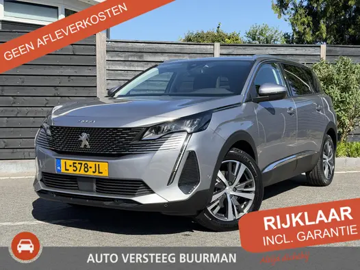 Peugeot 5008 Blue Lease Allure 1.2 PureTech 130PK EAT8 Automaat Navigatie, Achteruitrijcamera, Keyless, Afneembare Trekhaak, Apple Carplay, Android Auto