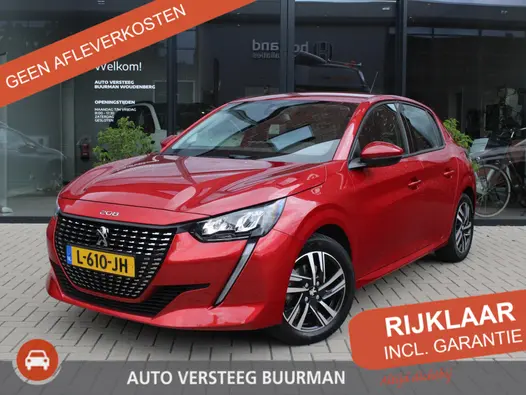 Peugeot 208 1.2 PureTech Allure 100PK, Trekhaak, Achteruitrijcamera, Navigatie en 4 seizoensbanden