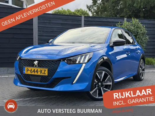Peugeot e-208 GT 350 50 kWh 136PK Automaat Navigatie, Achteruitrijcamera, Keyless, Stoelverwarming, Trekhaak Afneembaar, Apple Carplay, Android Auto