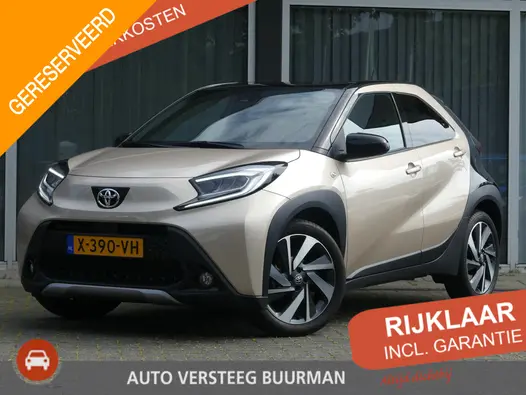 Toyota Aygo X 1.0 VVT-i Envy S-CVT Automaat Leder/Stof Bekleding, Cruise en Climate Control, Carplay/Android Auto