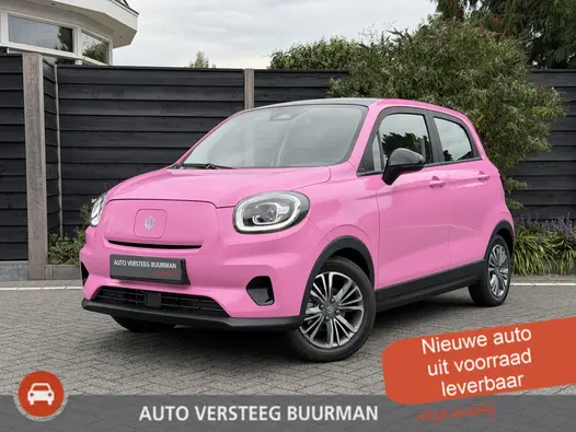 Leapmotor T03 Design 37.3 kWh 95PK Automaat Roze Wrap, Navigatie, Camera achter, Parkeerhulp achter, Audio, Keyless Start, Lichtmetalen velgen