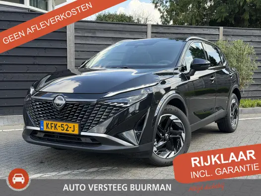 Nissan QASHQAI N-Connecta 1.3 MHEV 158PK Xtronic Automaat Navigatie, Rondomzichtcamera, Keyless, Panoramadak, Elektrische Kofferklep