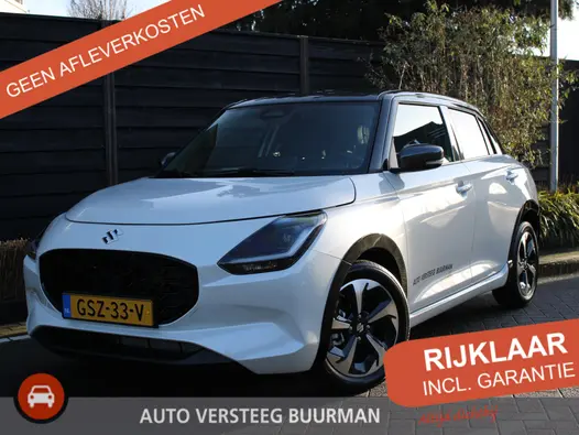 Suzuki Swift Style 1.2 Smart Hybrid 85PK CVT Automaat Two-Tone dak, Climate Control, Navigatie, Lichtmetalen velgen, Zwarte Wielkast randen