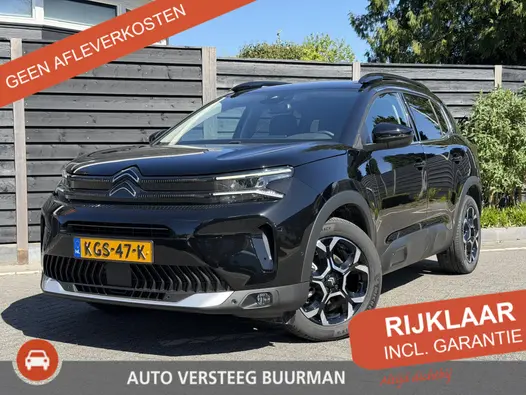 Citroën C5 Aircross Max 1.2 Hybrid 136PK e-DCS6 Automaat Navigatie, Achteruitrijcamera, Keyless, Adaptieve Cruise Control, Apple CarPlay, Android Auto