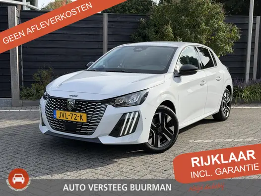Peugeot 208 Allure 1.2 Hybrid 110PK e-DCS6 Automaat Navigatie, Rondomzichtcamera, Apple Carplay, Android Auto, Parkeersensoren