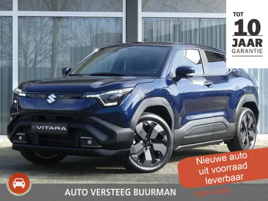 Suzuki e Vitara Style 61 kWh Elektrische bestuurdersstoel, Panoramadak, Half lederen bekl. 360 graden camera, Stuur verwarming