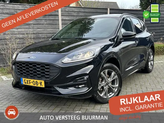 Ford Kuga 2.5 PHEV ST-Line 150PK Automaat Inclusief batterijtest, Navigatie, Achteruitrijcamera, Keyless, Elektrisch Schuif/Kantel Dak, Stoelverwarming, Trekhaak