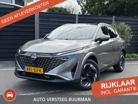 Nissan QASHQAI N-Connecta 1.3 MHEV 158PK Xtronic Automaat Navigatie, Rondomzichtcamera, Keyless, Panoramadak, Elektrische Kofferklep, Cold Pack