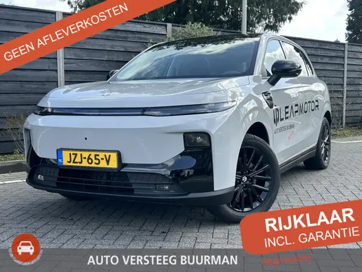 Leapmotor B10 Design ProMax 67.1 kWh 218PK Automaat Navigatie, Camera 360, Lichtmetalen velgen Black, Elektrische Achterklep, Kunstlederen bekleding, Stoel Verwarming & Ventilatie