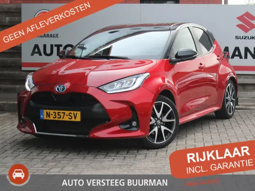 Toyota Yaris 1.5 Hybrid Executive Halflederen bekleding, Keyless Go, Two-Tone, Apple Carplay/Android Auto, Camera