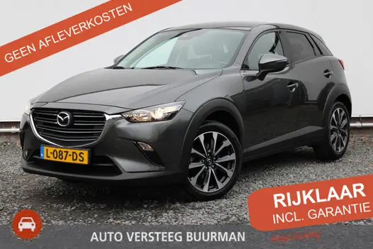 Mazda CX-3 2.0 SkyActiv-G 121 Sportive Trekhaak, ORG NL, All-Seasons en 18'' LM-Velgen