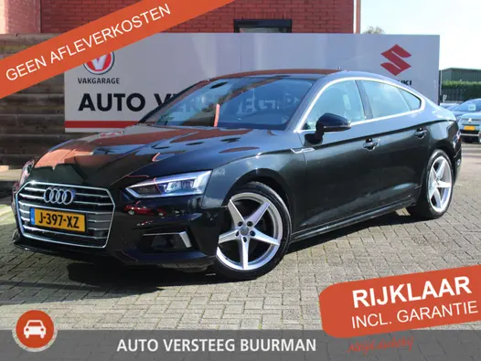 Audi A5 Sportback 40 TFSI Launch edition Sport Trekhaak Afneembaar, Cruise control adaptief, Parkeersensoren Voor en Achter, Bluetooth, Navigatie, Stoelverwarming