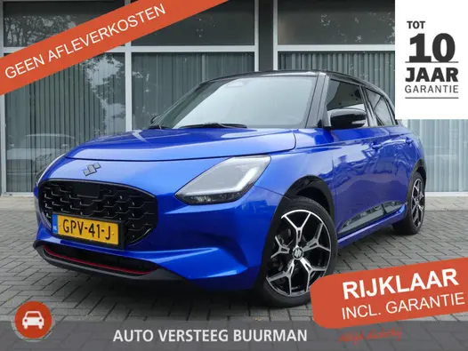 Suzuki Swift 1.2 Style Smart Hybrid GT GT Pakket, 17" Lm velgen, Apple Carplay, Android Auto, Adaptive Cruise, Climate control.