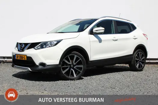 Nissan QASHQAI 1.2 Tekna Automaat, Pano, Lederen Bekleding, Keyless!