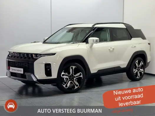 KGM Torres Hybrid 1.5T-GDI Titanium Automaat, TomTom Navigatie, Keyless Entry/Start, Dodehoek detectie, Applecarpl./Andr. Auto, Elektr. Voorstoelen, Stoel Verw./Verkoeling.