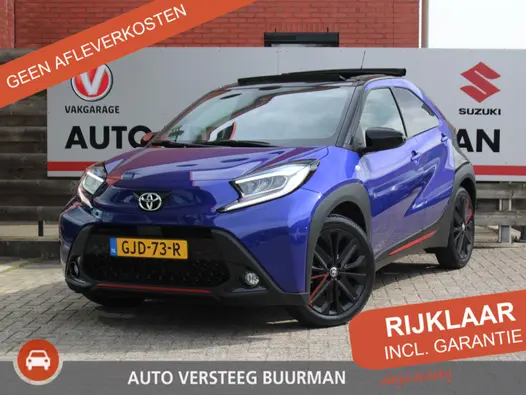 Toyota Aygo X 1.0 VVT-i S-CVT Premium Elektrisch Vouwdak, Cruise Control Adaptief, Keyless Entry, Navigatie, Stoelverwarming
