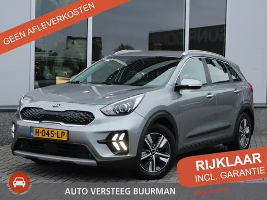 Kia Niro 1.6 GDi Hybrid DynamicLine Trekhaak, Dealeronderhouden, Leder/Stof Bekleding, Carplay/Android Auto, Cruise en Climate Control