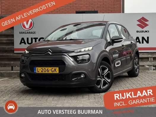 Citroën C3 1.2 PureTech Feel Parkeersensoren achter, Apple Carplay/Android Auto, DAB Radio, Elektrische ramen