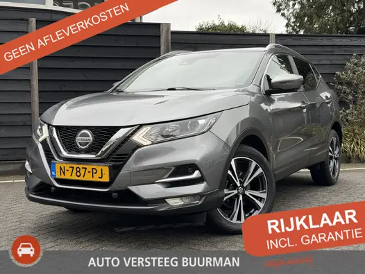 Nissan QASHQAI Design Edition 1.3 DIG-T 160PK DCT7 Automaat Navigatie, Rondomzichtcamera, Trekhaak, Panoramadak, Stoelverwarming