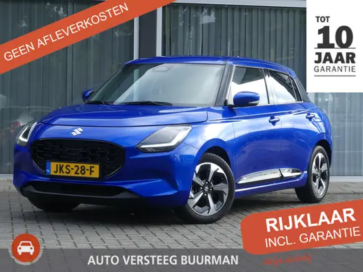 Suzuki Swift 1.2 Style Smart Hybrid BLACK RHINO, Apple Carpl/Andr Auto,Camera, Adaptive Cruise Control Climate Control, Navigatie.