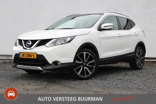 Nissan QASHQAI 1.2 Tekna Automaat, Panoramadak, Leer en Navigatie