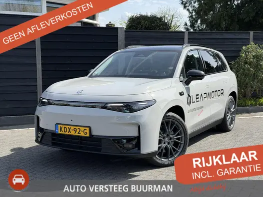 Leapmotor C10 Design ProMax AWD 81.9 kWh 600PK Automaat Navigatie, Camera 360, Lichtmetalen velgen, Elektrische Achterklep, Kunstlederen bekleding, Stoel Verwarming & Ventilatie