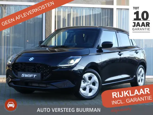 Suzuki Swift 1.2 Select Smart Hybrid Nieuw Uit Voorraad Leverbaar, Tot 10 jaar garantie! Apple Carpl/Andr Auto, Camera, Stoel V.W.