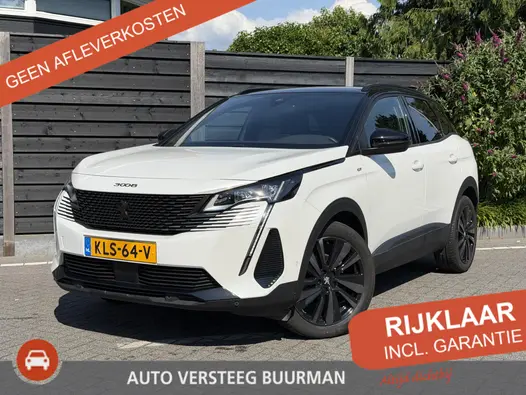 Peugeot 3008 GT 1.2 PureTech 130PK EAT8 Automaat Black Pack, Navigatie, Achteruitrijcamera, Keyless, Stoelverwarming, Elektrische Kofferklep