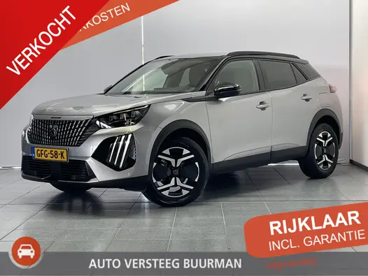 Peugeot 2008 1.2 Hybrid 136PK GT e-DCS6 Automaat Navigatie, Achteruitrijcamera, Keyless, Parkeersensoren, Adaptieve Cruise Control, Apple Carplay, Android Auto