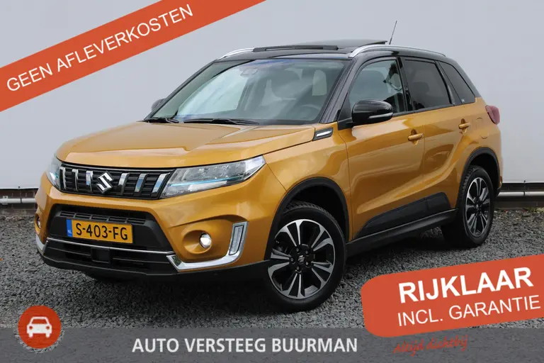 Suzuki Vitara 1.5 Hybrid Style, Automaat, 1e Eig. met Navigatie, ORG NL en Dealer onderhouden! afbeelding 1