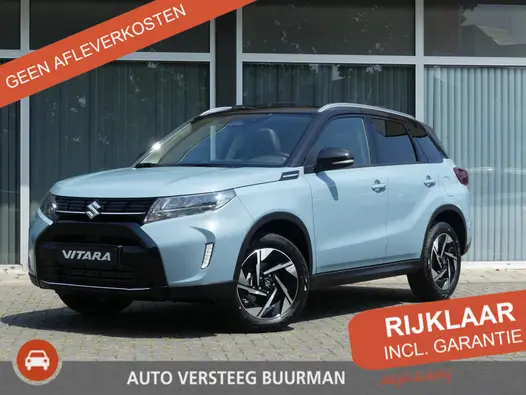 Suzuki Vitara 1.4 Boosterjet Style Smart Hybrid 6 jaar garantie! Panoramadak, Nieuwe Auto uit voorraad leverbaar