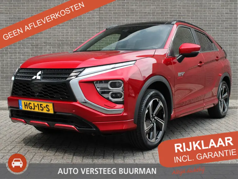 Mitsubishi Eclipse Cross 2.4 PHEV Instyle Automaat, Lederen bekleding, Applecarpl./Andr. Auto Trekgewicht 1.500 KG. afbeelding 1