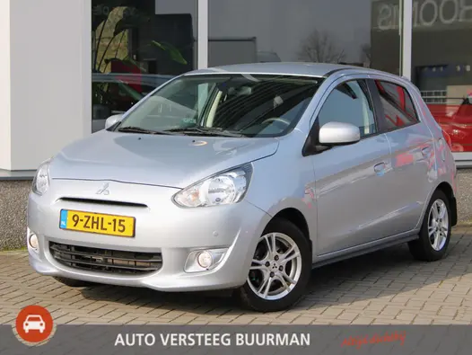 Mitsubishi Space Star 1.2 Invite Automaat 1e Eigenaar, Parkeersensoren Voor&Achter, Lichtmetalen Velgen, Bluetooth Carkit, Airco