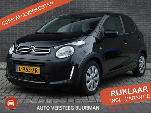 Citroën C1 1.0 VTi Millenium Applecarpl./Andr. Auto, Elektr. Ramen voor, Start/Stop Systeem, Snelheidslimit.