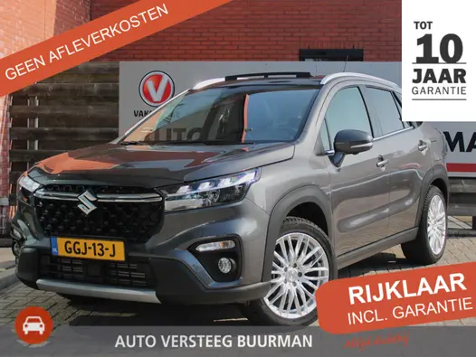 Suzuki S-Cross 1.4 Boosterjet Style Smart Hybrid 6 Jaar Garantie! Elektrisch Panoramadak, 360° Camera, Navigatie, Parkeersensoren Voor en Achter, All-Season Banden