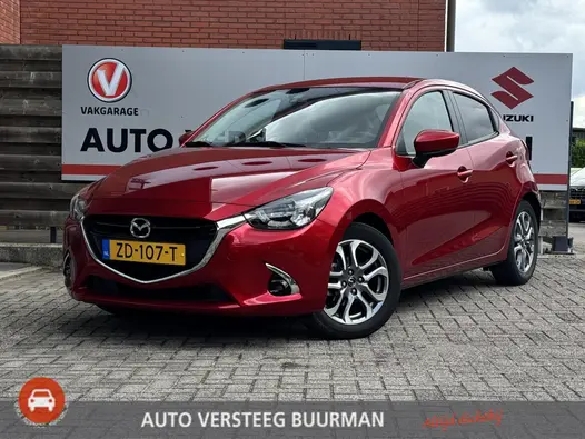 Mazda 2 1.5 Skyactiv-G GT-M Head-up Display, Camera, Half leer/alcantara Bekleding, Camera, Keyless Go, Stoelverwarming
